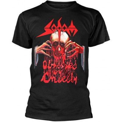 Sodom T-shirt - Obsessed By Cruelty - S 3XL - för Herr - svart