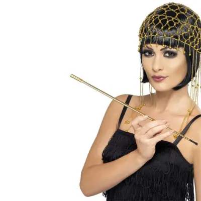 20-tals Cigaretthållare Ihopfällbar Guld