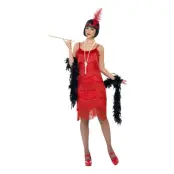 20-tals Flapper Maskeraddräkt - Small