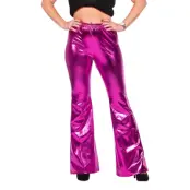 70-tals Byxor Dam Rosa Metallic - 42