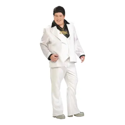 70-tals Discodude Plus-size Maskeraddräkt - Plus size