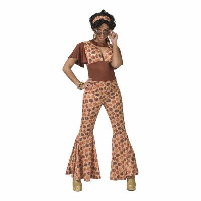 70-tals Dress Fruity Dam Maskeraddräkt - Large