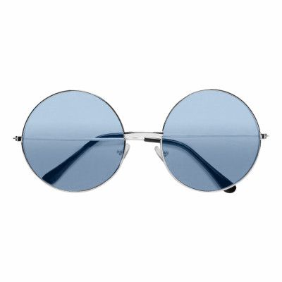 70-tals Glasögon Blå
