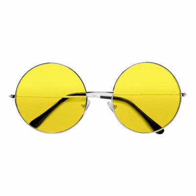 70-tals Glasögon Gula