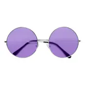 70-tals Glasögon Lila