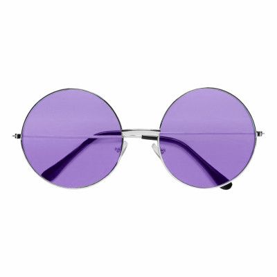 70-tals Glasögon Lila