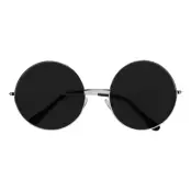 70-tals Glasögon Svarta