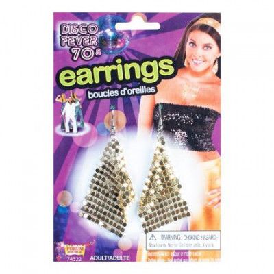 70-tals Guld Örhängen