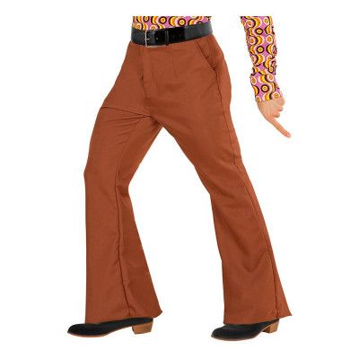 70-tals Herrbyxor Brun - XX-Large