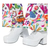 70-tals Platåskor Herr Vita - 43