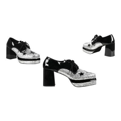 70-tals Platåskor Rockstar - Storlek 43