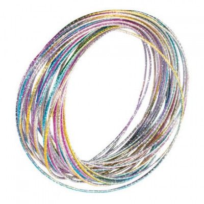 70-tals Regnbågsfärgade Armband