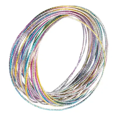 70-tals Regnbågsfärgade Armband