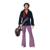 70-tals Rockstjärna Maskeraddräkt - One size