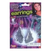 70-tals Silver Örhängen