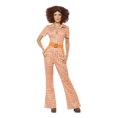 Autentisk 70-tals Tjej Maskeraddräkt - Medium