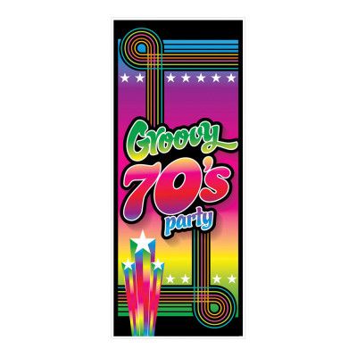 Dörrdekoration Groovy 70's