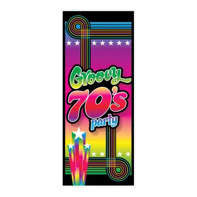 Dörrdekoration Groovy 70's