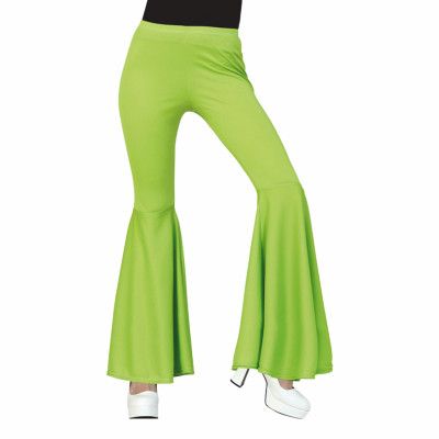 Gröna 70-tals Byxor Dam - One size