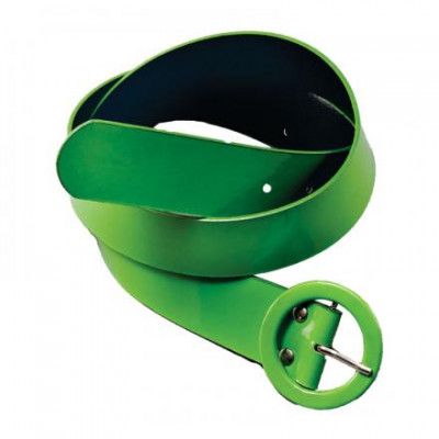 80-tals Bälte Neongrön