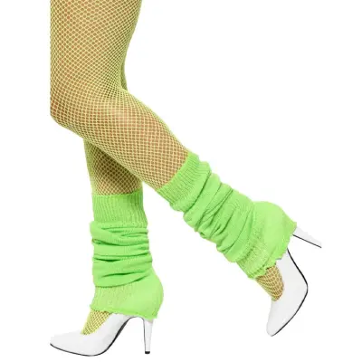 80-tals Benvärmare Neongrön