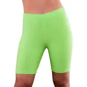80-tals Cykelbyxor Neongrön - Medium/Large