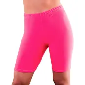 80-tals Cykelbyxor Neonrosa - Medium/Large