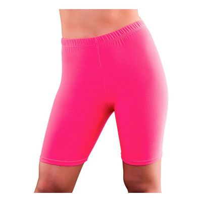 80-tals Cykelbyxor Neonrosa - Medium/Large