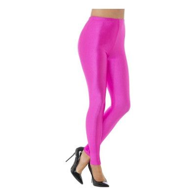 80-tals Disco Spandex Leggings Rosa - Medium