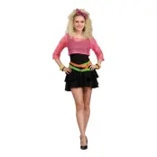 80-tals Groupie Maskeraddräkt - One size