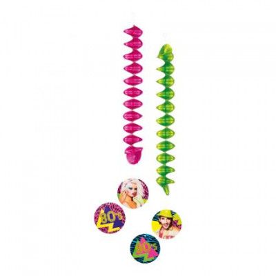 80-tals Hängande Spiraldekoration