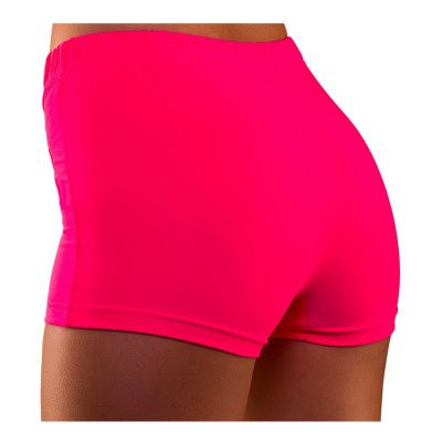 80-tals Hotpants Neonrosa - Medium/Large