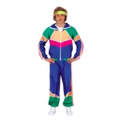 80-tals Joggingdress Kille Maskeraddräkt - Medium