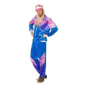 80-tals Joggingdress Maskeraddräkt - Small