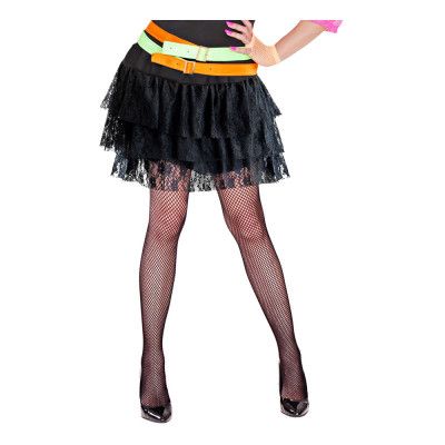 80-tals Kjol Svart - One size