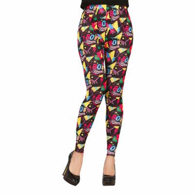 80-tals Leggings - Large
