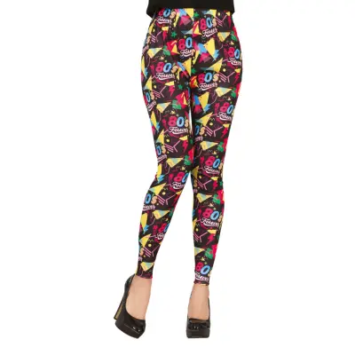 80-tals Leggings - Large