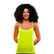 80-tals Linne Neongul - Medium/Large