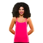 80-tals Linne Neonrosa - Medium/Large