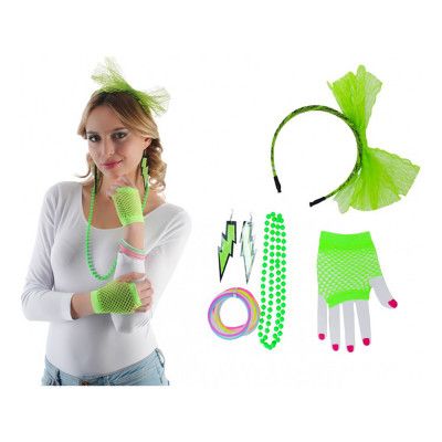 80-tals Neonkit - Neongrön