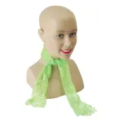 80-tals Scarf Neon Grön