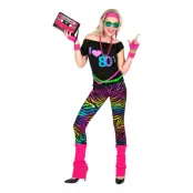 I Love 80s Maskeraddräkt - Small