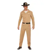 80-tals Sheriff Maskeraddräkt - Large
