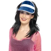 80-tals Solskärm Blå