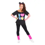 80-tals T-shirt I Love The 80s - Medium