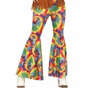 Färgglada Hippie Slängbyxor för Damer
