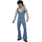 Groovy dansare Hippie-dräkt M