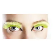 Lösögonfransar XL Neongul