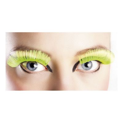 Lösögonfransar XL Neongul