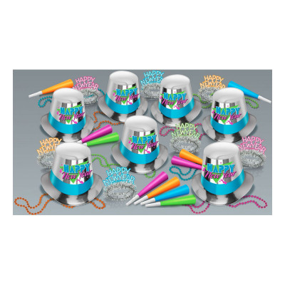 Nyårskit Happy New Year 80-tal